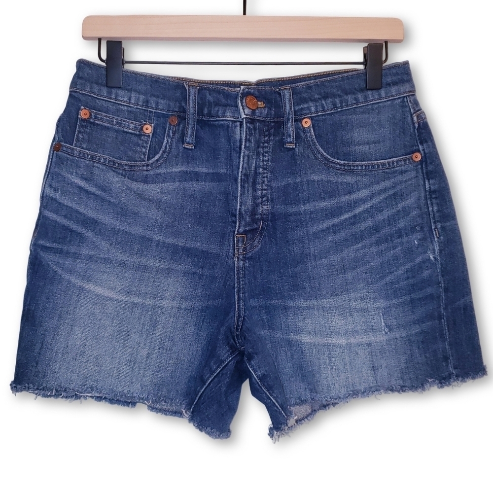 Madewell Raw Hem Denim Shorts